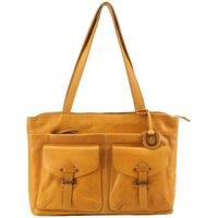 Lloyd Baker Violetta Leather Shoulder Bag in Mustard