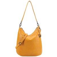 Lloyd Baker Lilaia Leather Hobo Bag in Mustard