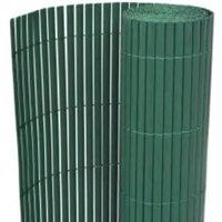 Berkfield Home Double-Sided Garden Fence 90x400 cm Green