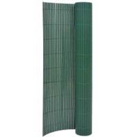 Berkfield Home Double-Sided Garden Fence 90x400 cm Green
