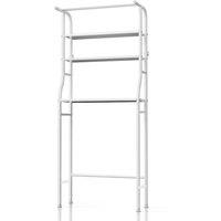 KORVIXA 3 Tier Storage Rack Washing Machine Shelf in White