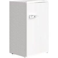 NESTLUNE 85L Freestanding Under Counter Fridge with Chiller Box, White | Size: 100 cm x 15 cm