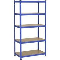 KORVIXA Storage Shelves Display Boltless Rack in Blue | Size: 0.6m2