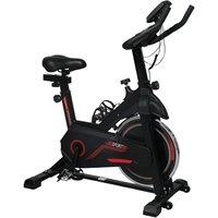 Centra Magnetic Exercise Bike Indoor Cardio Spinning Training Fitness in Black