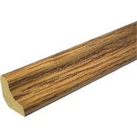 Vinyl Flooring UK Laminate & Wood Floor Scotia Beading 805 (2.4m Length) Pack of 10 in Brown