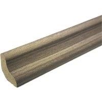 Vinyl Flooring UK Laminate & Wood Floor Scotia Beading 817 (2.4m Length) Pack of 10 in Grey