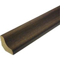 Vinyl Flooring UK Laminate & Wood Floor Scotia Beading 820 (2.4m Length) Pack of 10 in Brown