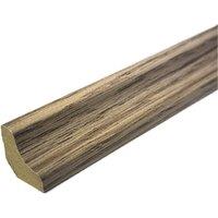 Vinyl Flooring UK Laminate & Wood Floor Scotia Beading 816 (2.4m Length) Pack of 10 in Brown