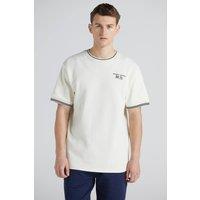 Original Creator Men's Boxy Pique Crew T-Shirt - Off-White | Size: Large