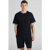 Original Creator Men's Boxy Pique Crew T-Shirt - Jet Black | Size: Large