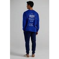 Original Creator Men's Future Long Sleeve T-Shirt - Royal Blue | Size: Small