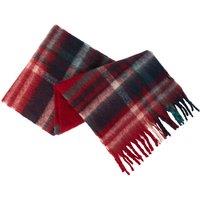 Trespass Men's Lewes Checked Winter Scarf in Red