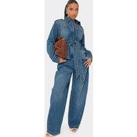 EGO Women's Denim Mid Rise Jeans in Blue | Size: 6