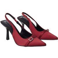 Women's Pointed Toe Slingback Stiletto Pumps in Red | Size: 4.5