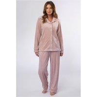 SOCKSHOP Heat Holders Women's 1 Pack Soul Warming Cosy Pyjama Set in Pink | Size: XL