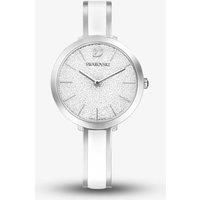 Swarovski Women's White Crystalline Delight Stainless Steel Bracelet Watch 5580537