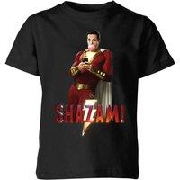 DC Comics Shazam Bubble Gum Kids T-Shirt - Black | Size: YM