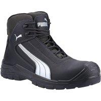 Puma Safety Men's 'Cascades Mid' Safety Footwear in Black | Size: 13