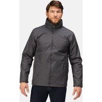 Regatta Men's Classic 3 in 1 Waterproof Jacket in Dark Grey | Size: 3XL