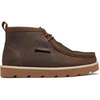 Clarks Men's Meare Walla Boot Beeswax Ankle Boots, Wallabee, Lace Up in Brown | Size: 10.5-Standard Fit