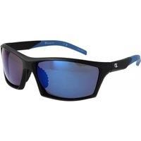 Champion Men's CU5142-64C01 Square/Rectangle Sunglasses in Black