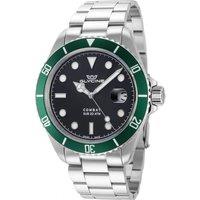 Glycine Men's GL1061 Combat 40mm Quartz Watch in Silver