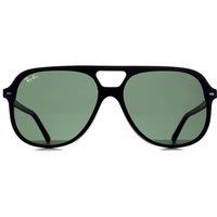 Ray-Ban Men's Square Black G-15 Green RB2198 Bill
