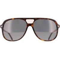 Ray-Ban Men's Square Havana Blue RB2198 Bill in Brown