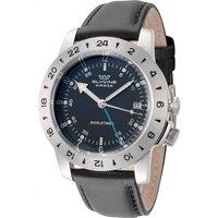 Glycine Men's GL1048 Airman 40mm Quartz Watch in Black