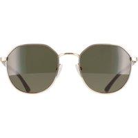 CALVIN KLEIN Men's Round Gold Solid Green CK22103S