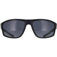 BMW Men's Wrap Matte Black Smoke Polarized BS0024