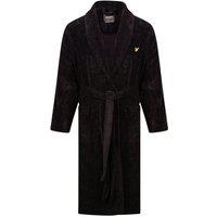 Lyle & Scott Men's Lucas Bath Robe Black | Size: Large
