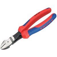 KNIPEX High Leverage Diagonal Cutters Multi-Component Grip 200Mm (8In)
