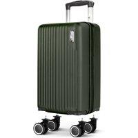Lugg Vacay 40cm Suitcase, ABS Hard Shell, Underseat Compatible (40x30x20cm) in Dark Green | Size: 40 x 30 x 20 cm