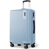 Lugg Vacay 24inch Suitcase, ABS Hard Shell, TSA Lock (66.5 x 25.5 x 44cm) in Light Blue | Size: 66.5 x 25.5 x 44 cm
