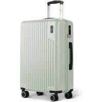 Lugg Vacay 24inch Suitcase, ABS Hard Shell, TSA Lock (66.5 x 25.5 x 44cm) in Light Green | Size: 66.5 x 25.5 x 44 cm