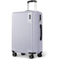 Lugg Vacay 24inch Suitcase, ABS Hard Shell, TSA Lock (66.5 x 25.5 x 44cm) in Lilac | Size: 66.5 x 25.5 x 44 cm