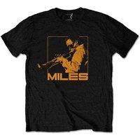Miles Davis Blowin Logo T-Shirt in Black | Size: XL