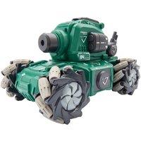 Bergstrom Remote Control Tank with 10000 Water Splat Pellets & Smoke Effect in Green