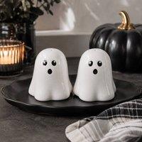 Marco Paul Ghost Salt & Pepper Shakers in Natural White | Size: 2 Pack