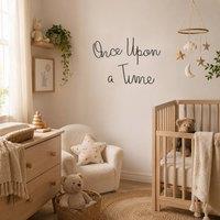 Marco Paul Baby Once Upon A Time Wire Sign in Black | Size: W30" x H30"