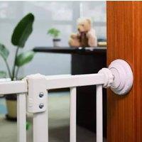 Safetots Pressure Fit Stair Gate Wall Saver in Off-White
