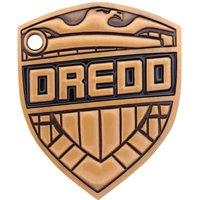 2000 AD Judge Dredd Limited Edition Metal Replica Badge - Numbered in Bronze