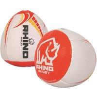 Rhino Reflex Rugby Training Ball in White