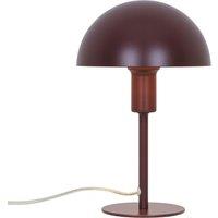Nordlux Ellen Table Lamp Red Metal Livingroom E14 Switch