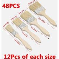 SPETLEK Economy Cheap Paint Brushes Decorating Fence Artist Paint in Beige | Size: 1000mm x 400mm