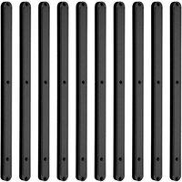 SPETLEK Black Draw Rail Set 298mm Plastic Drawer Slides Draw Runners