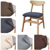 SPETLEK Light Brown Removable Stretch Seat Cushion Dining Chair | Size: 120 cm x 90 cm