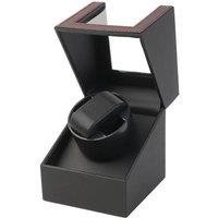 FLAVORA Automatic Rotation Watch Winder Single Watch Box in Black | Size: 500mm