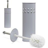 SPETLEK TOILET BRUSH & HOLDER SET GREY